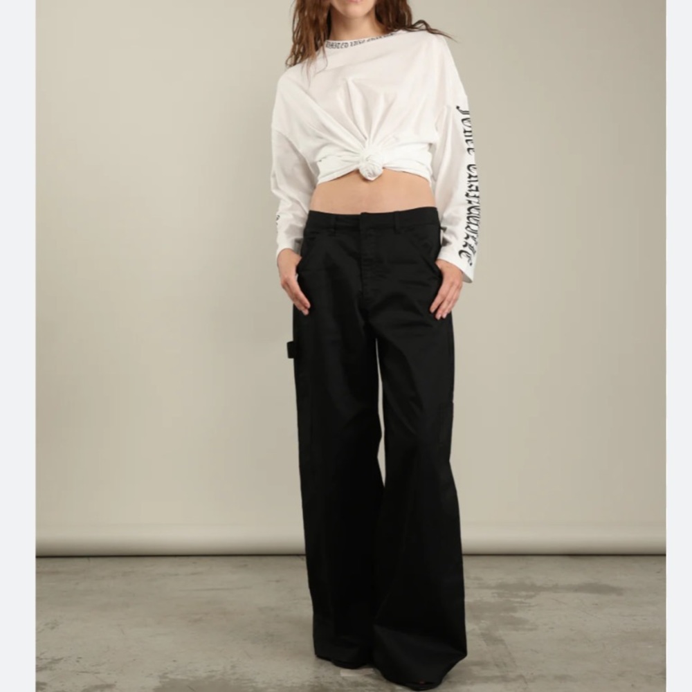 VTG Satin Cargo Pants